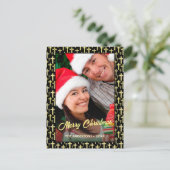 Holly Cross Familie Weihnachten Foto Glaube Religi (Stehend Vorderseite)