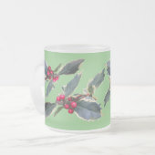 Holly Cust Grüne Mattierte Tasse (Vorderseite Links)