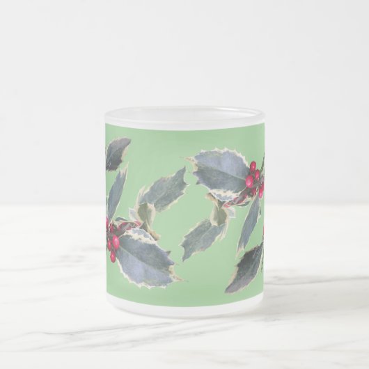 Holly Cust Grüne Mattierte Tasse (Mittel)