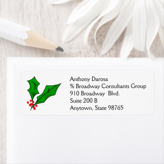 Holly-Day-Rücksendeadresse (Insitu)