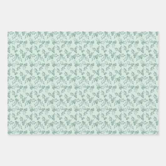 Holly Day Spirit Geschenkpapier Set (Vorderseite 3)