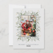 Holly Days | Frohe Weihnachten 2 Foto Weihnachtska (Rückseite)