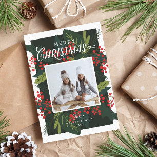Holly Days   Frohe Weihnachten Foto