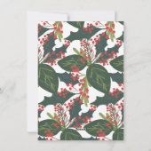 Holly Days | Frohe Weihnachten Foto (Rückseite)