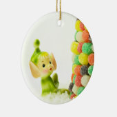 Holly die Pixie-Elfe Keramik Ornament (Rechts)