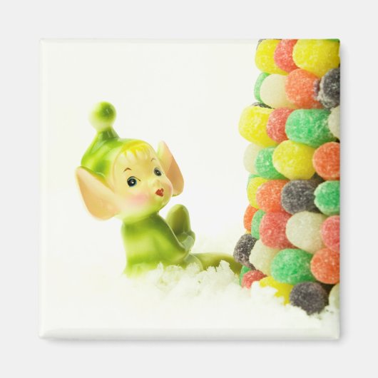 Holly die Pixie-Elfe Magnet (Vorne)