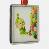 Holly die Pixie-Elfe Silbernes Ornament (Rechts)