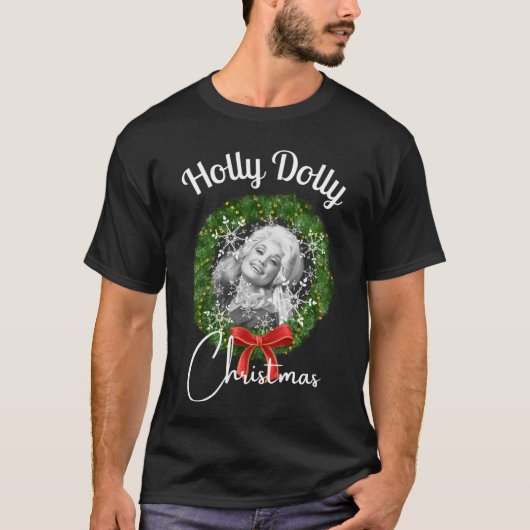 Holly Dolly Christmas Dolly Parton1984png1984.p T-Shirt (Vorderseite)