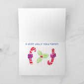 Holly Dolly Christmas Karte (Innenseite)