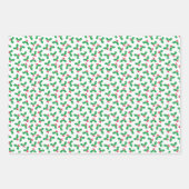 Holly Geschenkpapier Set (Vorderseite)