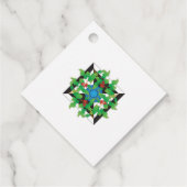 Holly Gift Tags Geschenkanhänger (Rückseite)