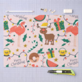 Holly Gifts Christmas Pink Seidenpapier (Handwerk)