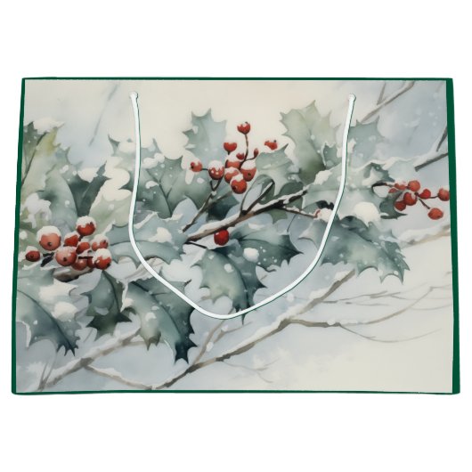 Holly Große Geschenktüte (Vorderseite)