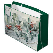 Holly Große Geschenktüte (Rückseite Schrägansicht)
