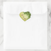 Holly Heart Sticker (Tasche)