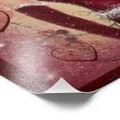 Holly Heart valentine Fee von Renee Fotodruck (Ecke)