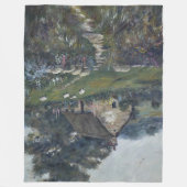 Holly Hill Ein englisches Cottage Fleecedecke (Vorderseite)