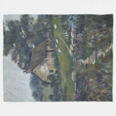 Holly Hill Ein englisches Cottage Fleecedecke (Vorderseite (Horizontal))