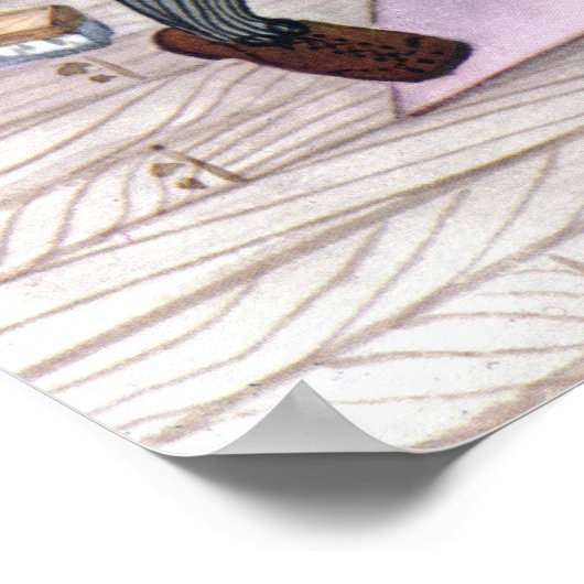 Holly Hobby Cleaning - Poster (Ecke)