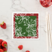 Holly Holiday Cocktail Napkins Serviette (Beispiel)
