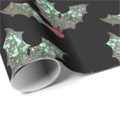 Holly Holiday Festive Chic Geschenkpapier (Rolleneckpunkt)