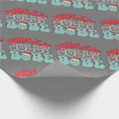 Holly Jolly Babe Geschenkpapier (Ecke)