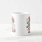 Holly Jolly Babe Groovy Christmas Kaffeetasse (Mittel)