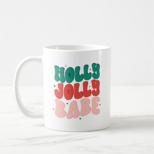 Holly Jolly Babe Kaffeetasse (Links)