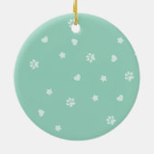 Holly Jolly Chiweenie Keramik Ornament (Hinten)