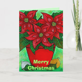 Holly Jolly Christmas Card Feiertagskarte