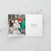 Holly Jolly Christmas Feiertagskarte (Innenseite)