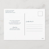 Holly Jolly Christmas Feiertagspostkarte (Rückseite)