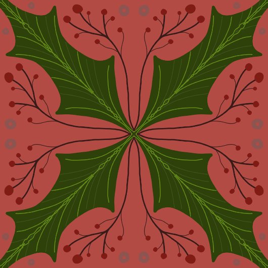 Holly Jolly Christmas Geschenkpapier