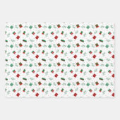 Holly Jolly Christmas Geschenkpapier Set (Vorderseite 3)