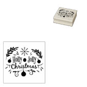 Holly Jolly Christmas Gummistempel (Stempel)