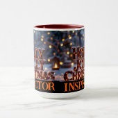 Holly Jolly Christmas Inspector Keepake Tasse (Zentrum)