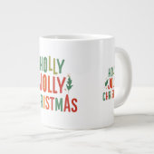 Holly Jolly Christmas Jumbo Tasse Collection (Vorderseite Rechts)