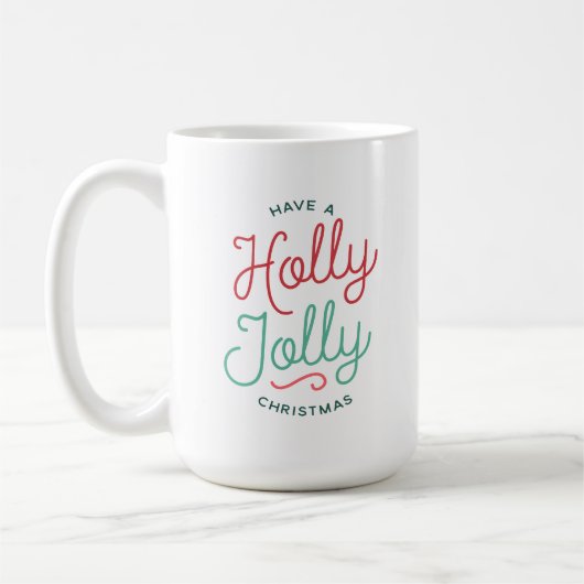 Holly Jolly Christmas Kaffeetasse (Links)