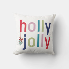 Holly Jolly Christmas Kissen