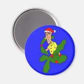 Holly Jolly Christmas Magnet (Vorderseite/Rückseite)