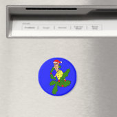 Holly Jolly Christmas Magnet (In Situ (Geschirrspüler))