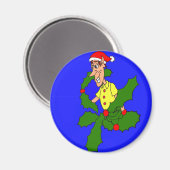 Holly Jolly Christmas Magnet (Vorderseite/Rückseite)