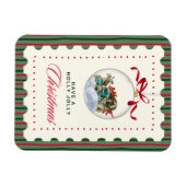 Holly Jolly Christmas Magnet (Horizontal)