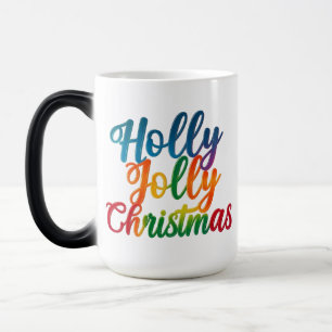Holly Jolly Christmas Morphing Tasse - 15 oz