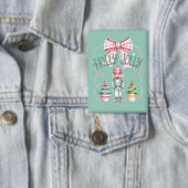 Holly Jolly Christmas Nutcracker Coquette Preppy Button (Insitu)