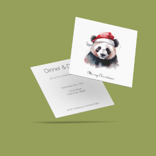 Holly Jolly Christmas Panda, Brauch Einladung