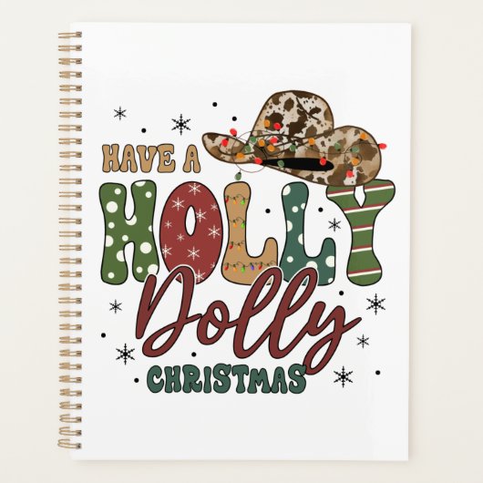 Holly Jolly Christmas Planer (Vorderseite)