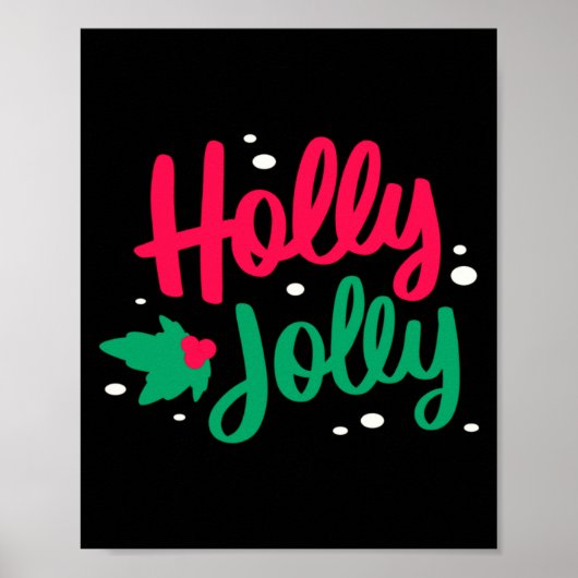 Holly Jolly Christmas Poster (Vorne)