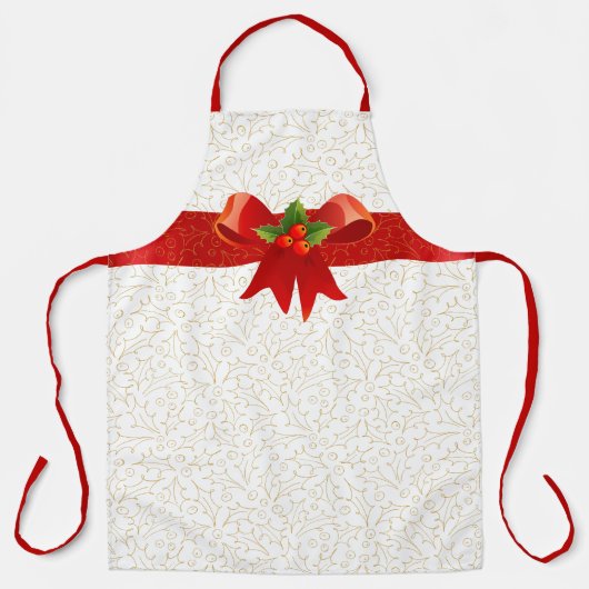 Holly Jolly Christmas Schürze (Vorderseite)