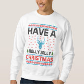 Holly Jolly Christmas Sweatshirt (Vorderseite)